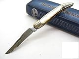 ROUGH RIDER Black Pearl Mini TOOTHPICK Straight Pocket Folding Knife RR978