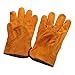 Kopida Work Gloves 1 Pair Leather Welding Gloves Anti-Heat Work Safety Gloves For Welding Metal Hand Tools Labor Protection Wear Resistant Antiskid Welder Gloves