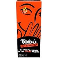 Hasbro Juego de Mesa Taboo Sin Censura Solo para Adultos, más de