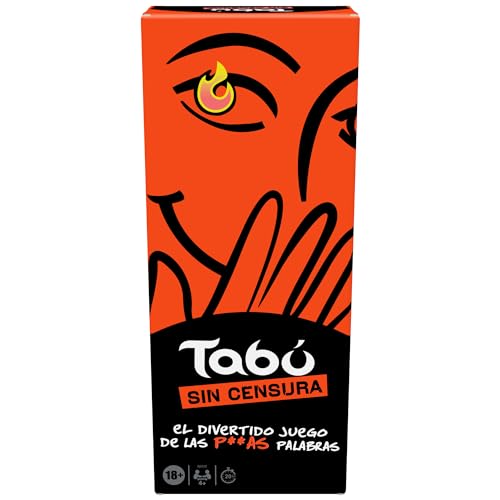 Hasbro Juego de Mesa Taboo Sin Censura Solo para Adultos, más de...