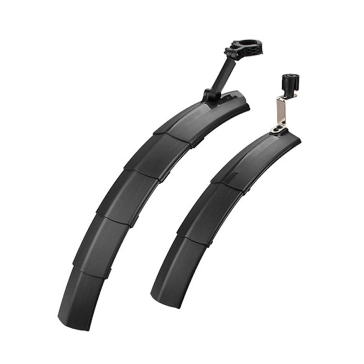 Guardabarros trasero de plástico negro para bicicleta de montaña contra barro 8