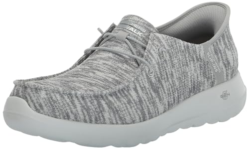 Chaussures Skechers Go Walk Joy pour femme en gris clair pointure 35 avec bout mocassin