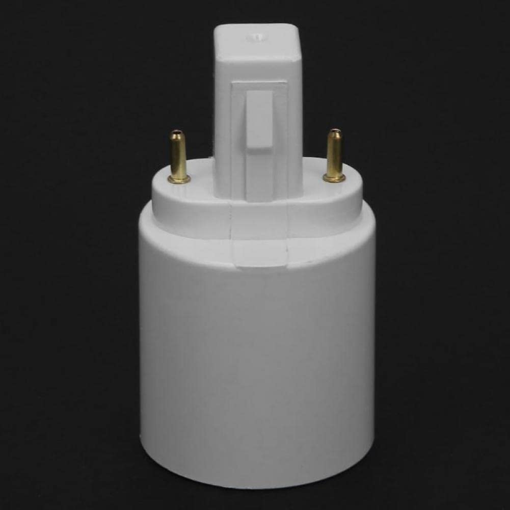 Adattatore per lampada LED UlisemGX24Q a attacco E27 a 4 pin (2 pezzi