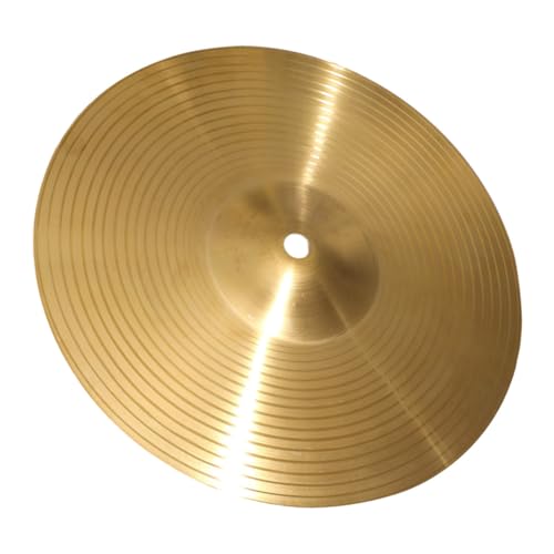 ibasenice Cymbals Drum Set Cymbal Metal Cymbal Practice Jazz Drum Crash Cymbal 6 Inches