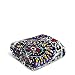 Vera Bradley Fleece-Plüsch-Überwurf, D-COR, Buntglas-Medaillon, 20 x 127 cm