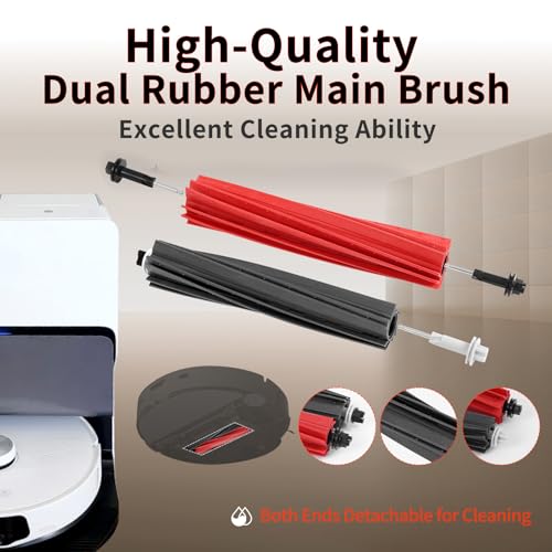 Image of 33 PCS S8 MaxV Ultra Accessories Kit Compatible with Roborock S8 Max /MaxV Ultra Robot Vacuum,6 Scent Tablets,1 Set Main Brush,4 HEPA Filters,4 Mop Cloth,4 Edge Mop Cloth,6 Side Brushes,6 Dust Bags