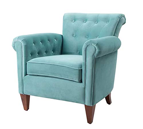 Image of Lakdi The Furniture Co.| Living Room | Lounge Chair | Back Button | Rolled Arms | Internal Structure | Solid Wood | Accent Chair | for Home & Furniture | Outdoor & Indoor | Durable | Modern Design