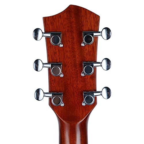 Guitare acoustique folk de voyage Eagletone Hobo Natural – Guitare table massive format voyage, idéale pour jouer à la maison, sur scène, en studio ou en extérieure – Housse offerte - Les Beatles, Paul McCartney, John Lennon, RIngo Starr, George Harrison Guitare acoustique folk de voyage Eagletone Hobo Natural - Guitare table massive format voyage, idéale pour jouer à la maison, sur scène, en studio ou en extérieure - Housse offerte – Image 6