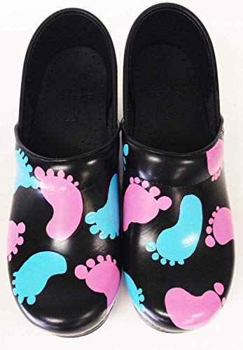 pink dansko professional clogs