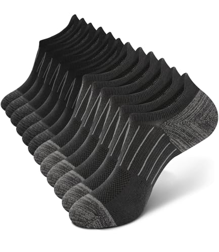 BAMBOO COOL No Show Socks with Grip