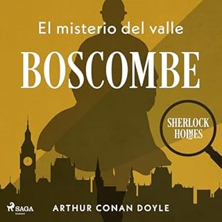 Diseño de la portada del título El misterio del valle Boscombe