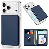 Ya en manzanajugosa.com: TUCCH Tarjetero Magnético Ventana ID Transparente, Billetera Bloqueo RFID para Hombre y Mujer, 6 Tarjetas Piel Sintética para Serie iPhone 17/16/15/14/13/12/Plus/Pro/Pro Max (No Compatible Mini), Azul