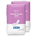 Amazon Basics Incontinence Pads for Women, Postpartum, Long, Bladder Control, Moderate Absorbency, Unscented, 108 Count (2 Packs of 54)