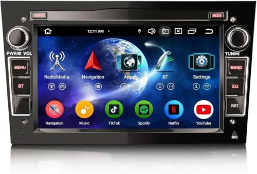 Erisin Android 16 Autoradio pour Opel Astra H Zafira B Meriva Corsa D/C