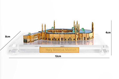Crystal Holy Mosque, Makkah Home Decorative Souvenir Gift Muslim Religious Showpiece | Corporate Gift