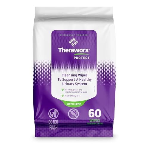 Theraworx Protect 60-Count Wipes