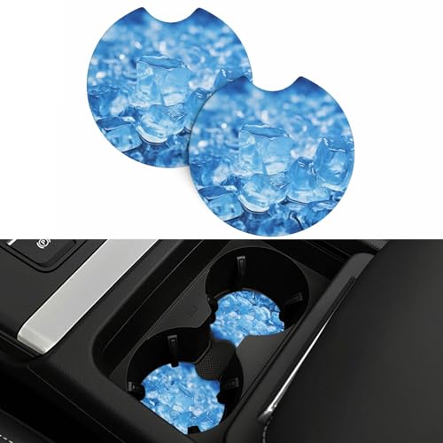 Posavasos para coche de goma universal 2 piezas miniatura 5