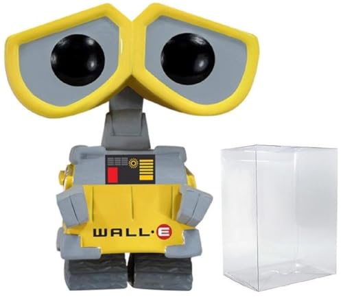 Funko Pop! Disney Pixar: Wall E Vinyl Figure (Bundled with Compatible Box Protector Case), Multicolored, 3.75 inches