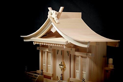 Amazon 神棚 極上 三社 単品 切妻三社 木曽ひのき 拝殿 出雲大社 桧の逸品 神棚 オンライン通販