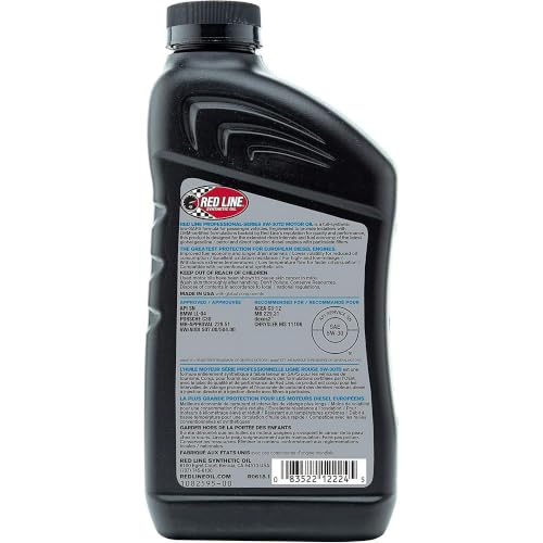 Aceite Motor Red Line Serie Profesional 5W-30 1 Quart miniatura 1