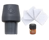 CPAP Infusion Adapter for Essential Oils | Free Organic Lavender Essential Oil Sample and 5 Free Refill Pads | Fits All CPAP Hoses | Sold by GEO Oils.