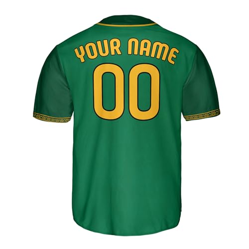 Custom Jamaica Jersey Baseball, Personalized Jamaica Jerseys for Men, Jamaica Baseball Jersey, Jamaica Shirt miniatura 5