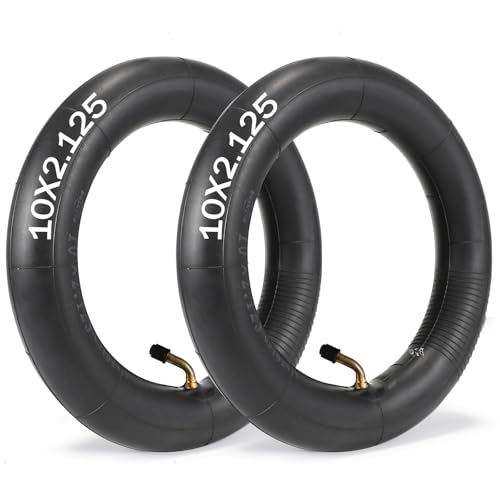 Mopillos 10x2.125 Inner Tube 10x2 Bike Tube With 45 Cr202 Angled Valve