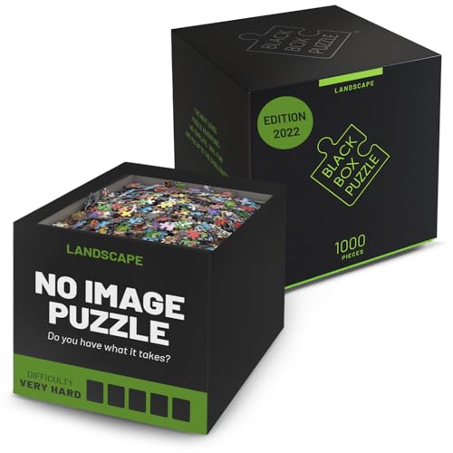 Black Box 1000 Pieces Puzzle Without Template