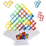 Balance Stacking Game, for Adults & Kids, Family Games for 2+ Players, Perfect for Parties, Travel & Team Building, 48 Pcs