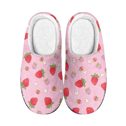 Pantoufles fruits femme pour intérieur et extérieur douillet