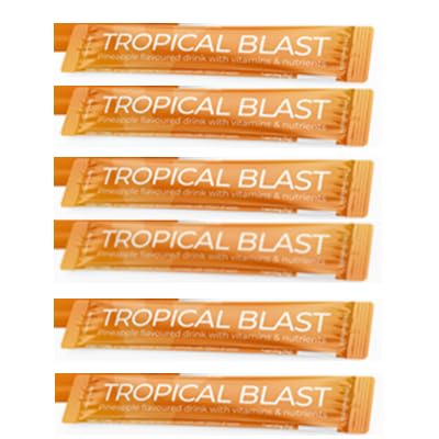 RVS Regala Vida Sana Valentus Tropical blast de Valentus Paquete de 6 sobres - Elimina grasa abdominal, sabor piña colada. Pack regala Vida Sana con seguimiento y pautas