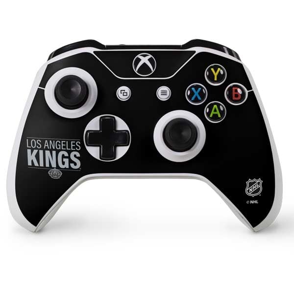 Skinit Decal Gaming Skin Compatible with Xbox One S Console and Controller Bundle - Officially Licensed NHL Los Angeles Kings Lineup Design