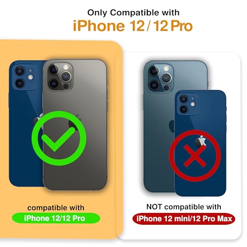 Amazon Basics Shockproof and Protective Case For iPhone 12 mini, Crystal Clear