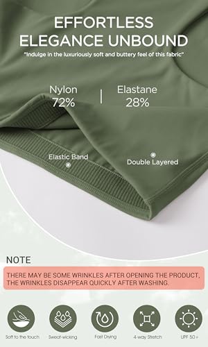 Image of ODODOS Racerback Tank Bra for Women High Neck Non Padded Medium Support Sports Bra Workout Yoga Crop Tops