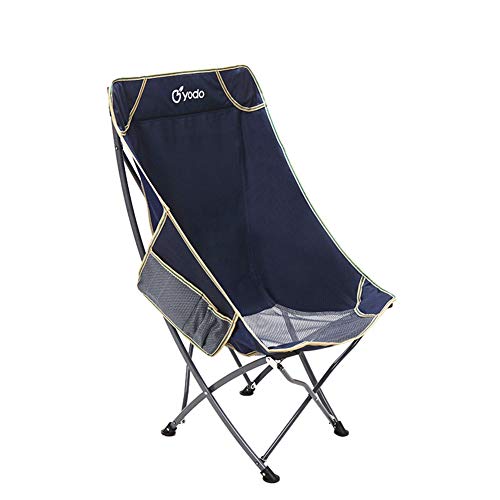 Chaise pliante de jardin pour soulager le dos pendant la pêche et le camping