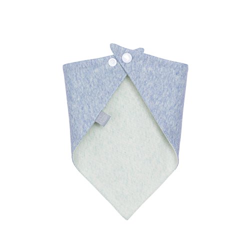 Lässig Bandana voor baby's en kinderen, van katoen, met drukknop, absorberend, dubbellaags, draagbaar aan beide zijden - Image 5