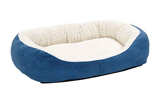 Image of Midwest Homes for Pets Cuddle Bed, Blue, Medium