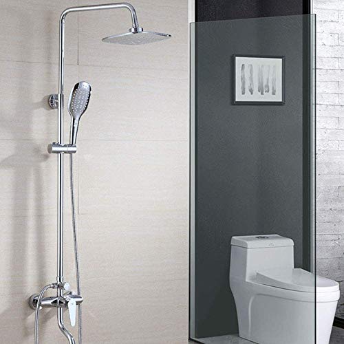 Mitigeur ensemble de douche inverseur double sortie plafond ou mur - 5