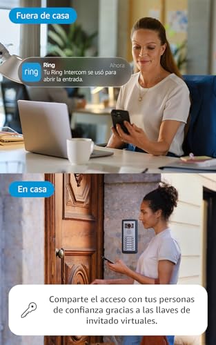 Ring Intercom Audio | Haz que tu interfono sea más inteligente | Transmisión de audio, llaves virtuales y acceso a distancia | Instalación por cuenta propia - imagen 4