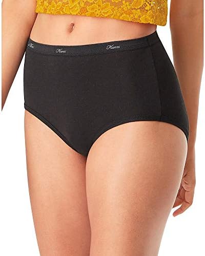 Hanes Women’s Cotton Brief Underwear (Regular & Plus Sizes) Hanes Women’s Cotton Brief Underwear (Regular & Plus Sizes)