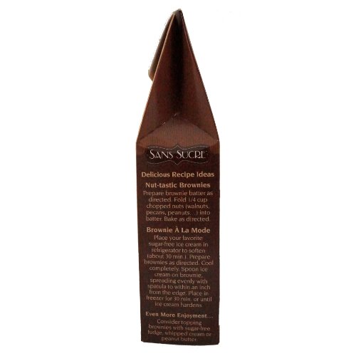 Sans Sucre Milk Chocolate Brownie Mix, 8-Ounce (Pack Of 6) #TOP3