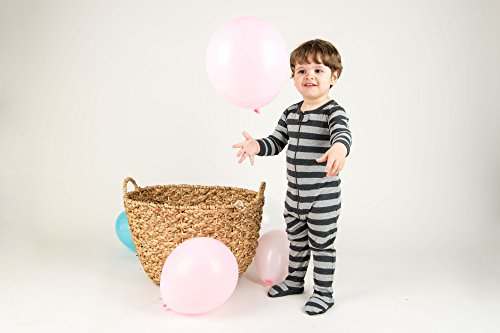 Image of Leveret Fleece Baby Boys Girls Footed Pajamas Sleeper Kids & Toddler Christmas Pajamas (3 Months-5 Toddler)