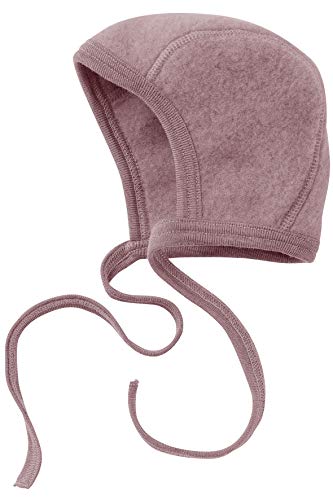 Engel Baby   Gorro de lana para bebé, Rosewood Melange, 50/56 cm