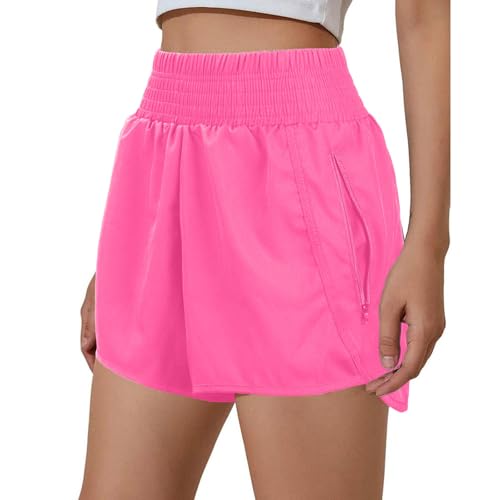 Short de sport femme avec poches léger entraînement fitness