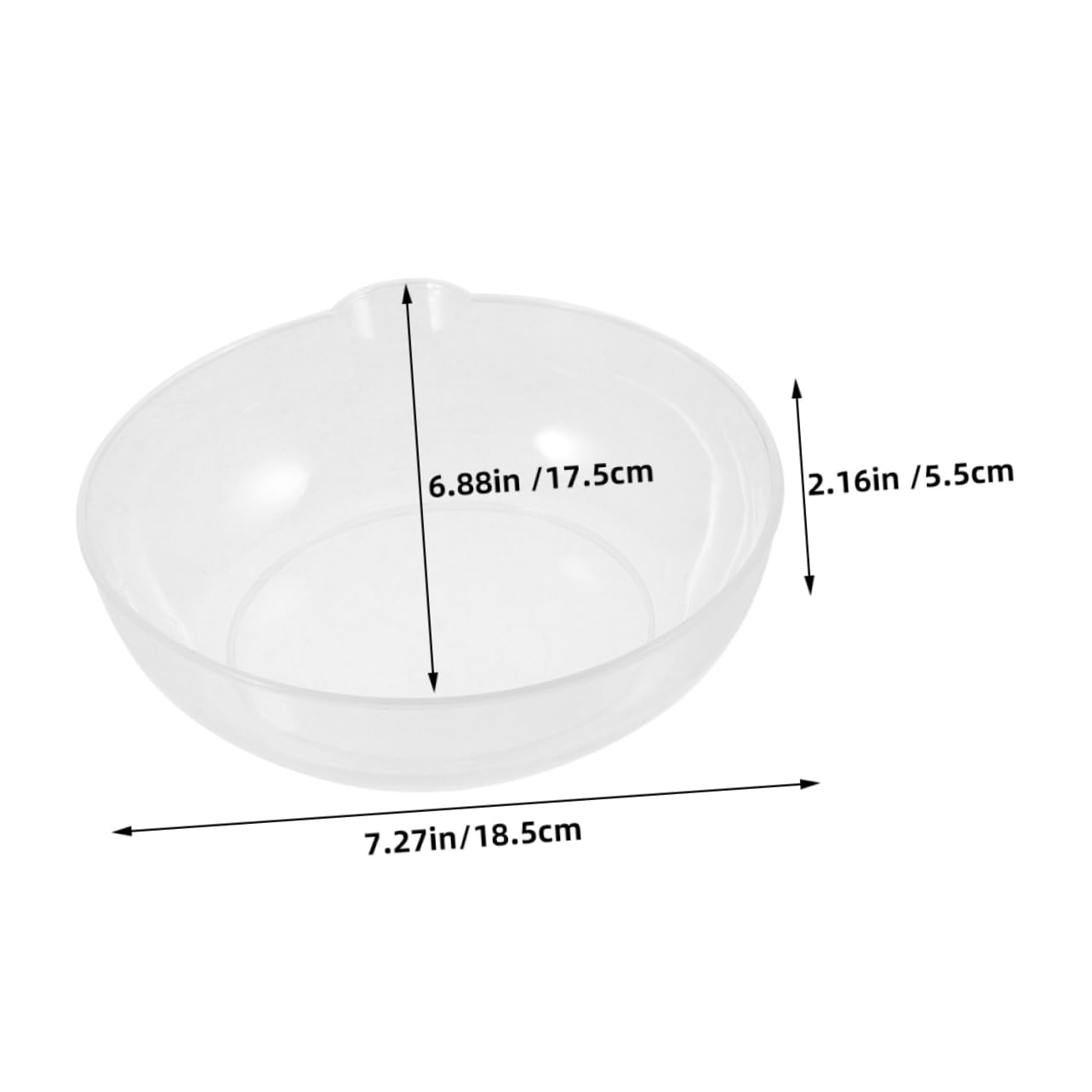 AUTSUPPL Accurate Measurements Reusable Plastic Weighing Trays for Digital Scales Kitchen