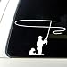 Fly Fishing Decal Car Truck Bumper Window Sticker