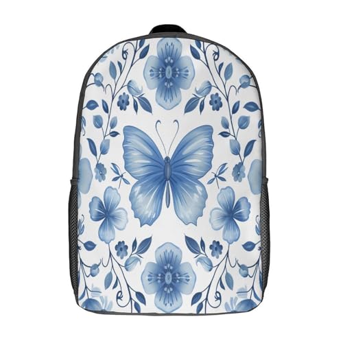 Cartable dessin animé 17inch et sac à dos à motif floral enfants