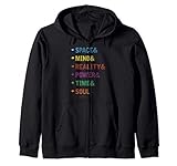 18MARF00100A-002 Marvel Infinity War Stones Rainbow Text Sudadera con Capucha
