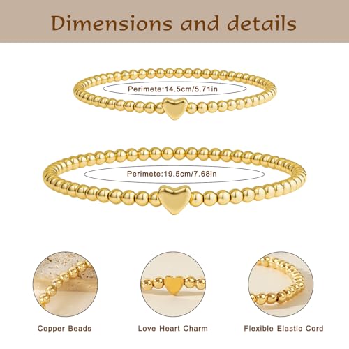 Back to School Bracelet, Matching Heart Bracelets First Day of School Gifts for Mommy and Me3