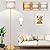 65‘’ Gold Floor Lamp with 3-Color Temperatures LED Bulb, Modern Industrial Tall Lamp for Living Room, Minimalist Standing Lamp with Foot Switch, Gold Stand Up Lamp for Bedroom Office Nursery, E26 Base